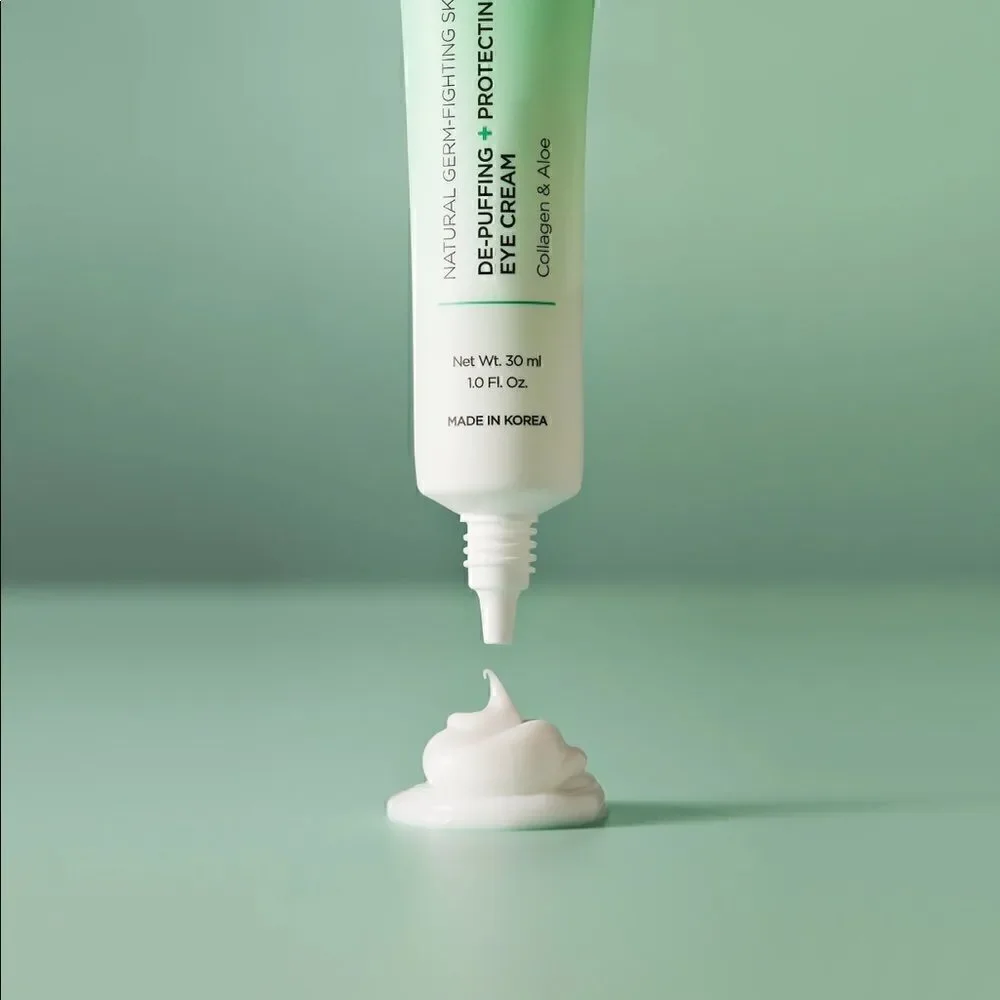 Fortify+ DE-PUFFING & PROTECTING EYE CREAM natural germ flighting skincare NEW